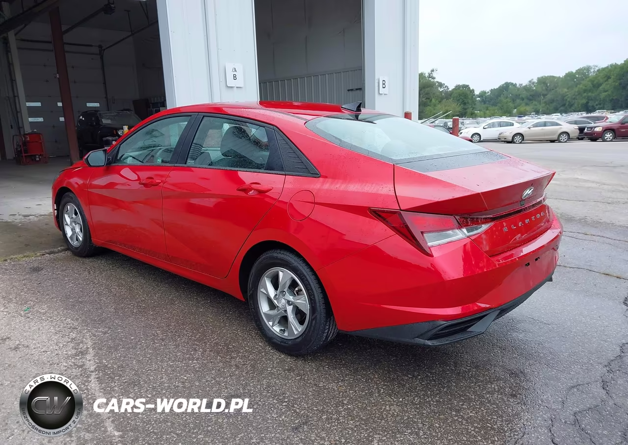 2021 Hyundai Elantra Se VIN:5NPLL4AG3MH045952 - 3