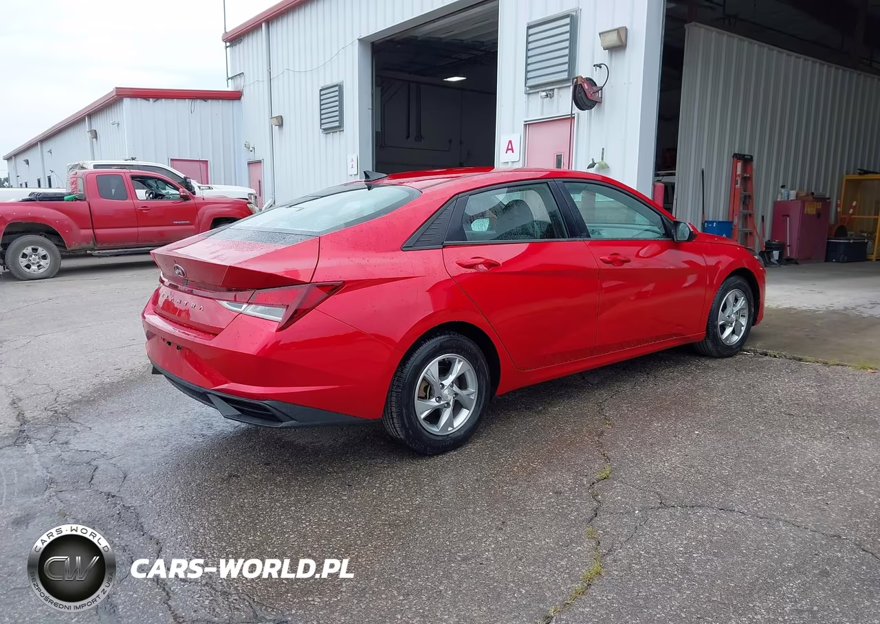 2021 Hyundai Elantra Se VIN:5NPLL4AG3MH045952 - 4