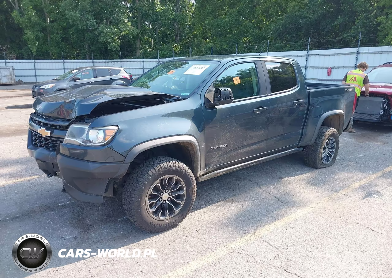 2018 Chevrolet Colorado Zr2 VIN:1GCGTEENXJ1181739 - 2