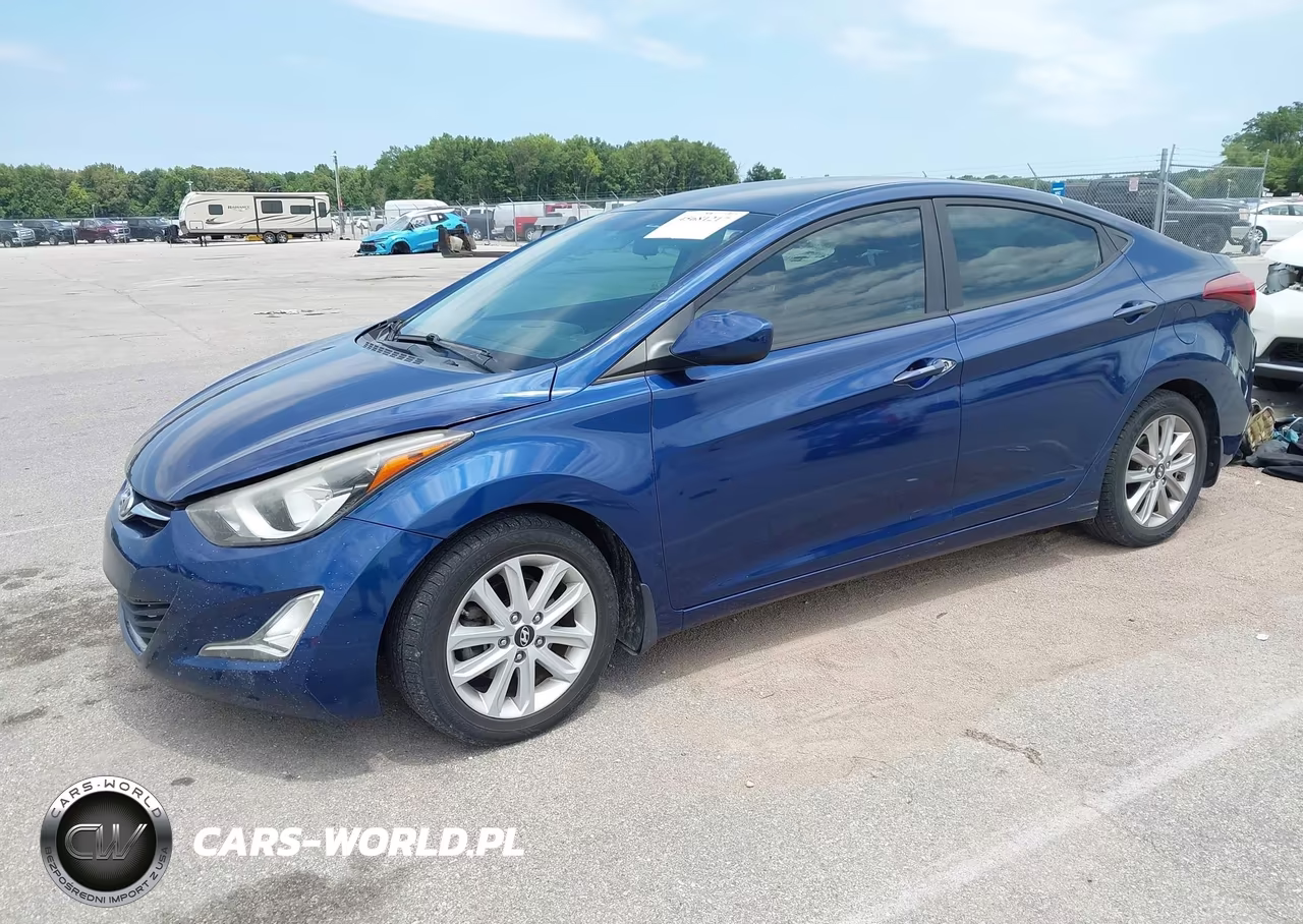 2015 Hyundai Elantra Se VIN:5NPDH4AE5FH630605 - 2