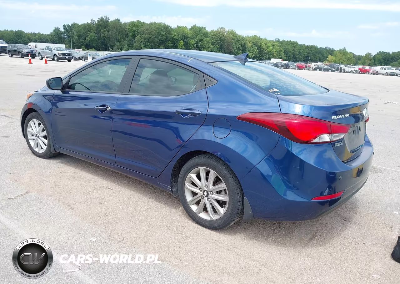 2015 Hyundai Elantra Se VIN:5NPDH4AE5FH630605 - 3