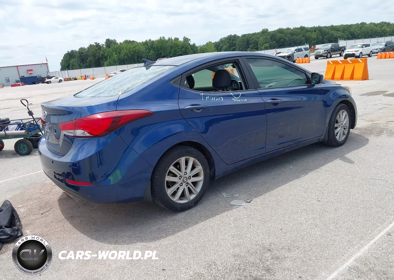 2015 Hyundai Elantra Se VIN:5NPDH4AE5FH630605 - 4