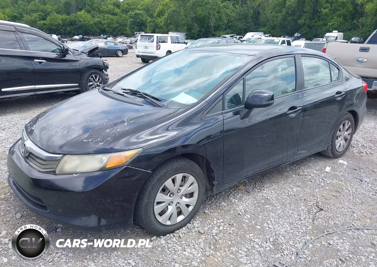 2012 Honda Civic Lx VIN:19XFB2F58CE067542 - 2