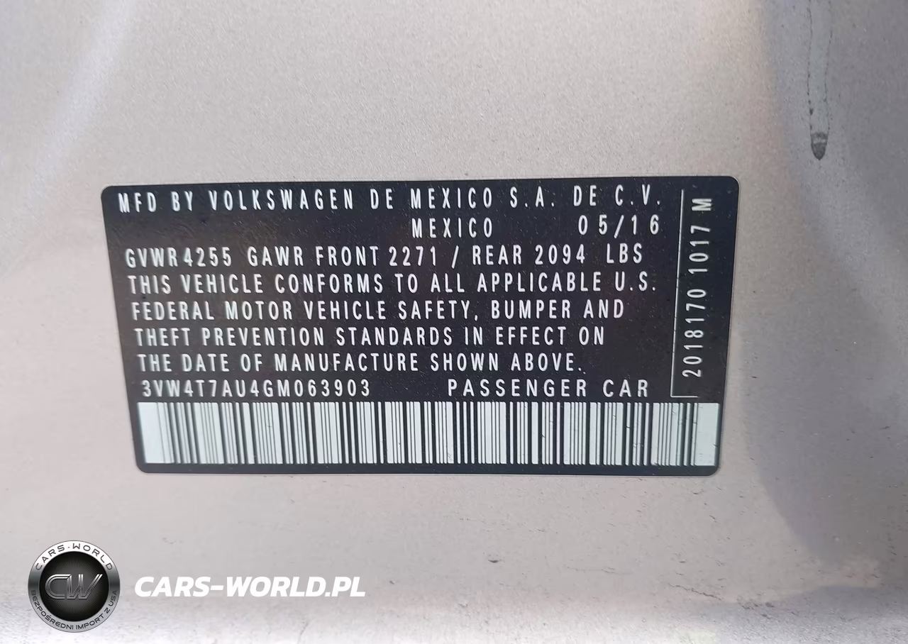 2016 Volkswagen Golf Gti S 4-Door VIN:3VW4T7AU4GM063903 - 9