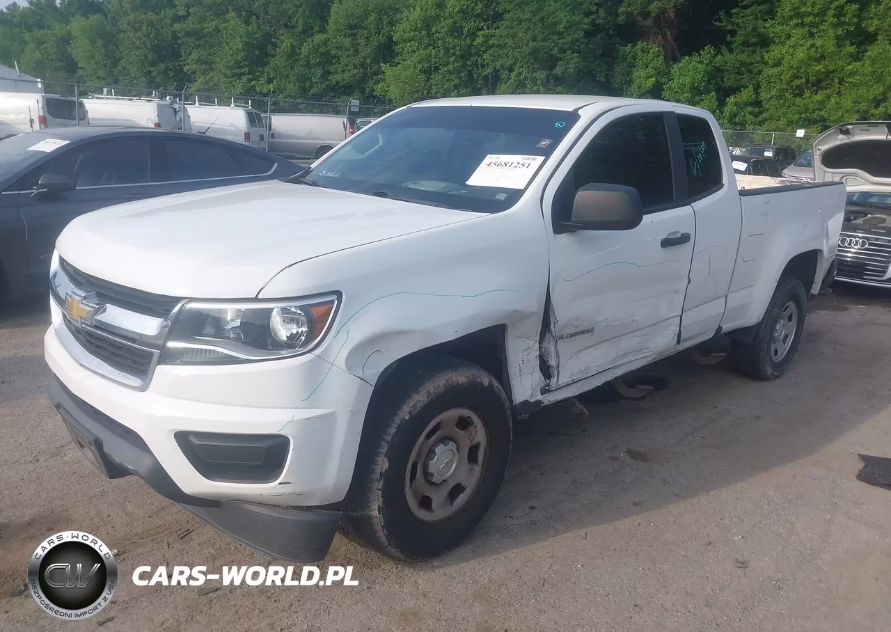 2020 Chevrolet Colorado 2Wd Long Box Wt VIN:1GCHSBEA6L1109555 - 2