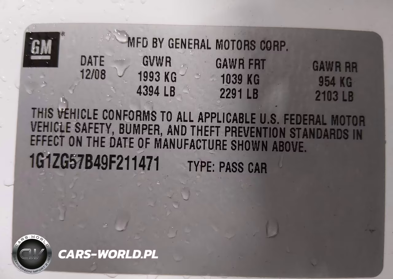 2009 Chevrolet Malibu Ls VIN:1G1ZG57B49F211471 - 9