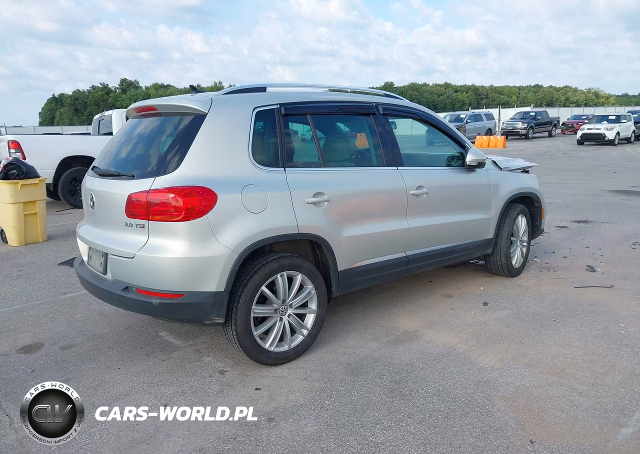 2014 Volkswagen Tiguan Se VIN:WVGAV3AX6EW521422 - 4