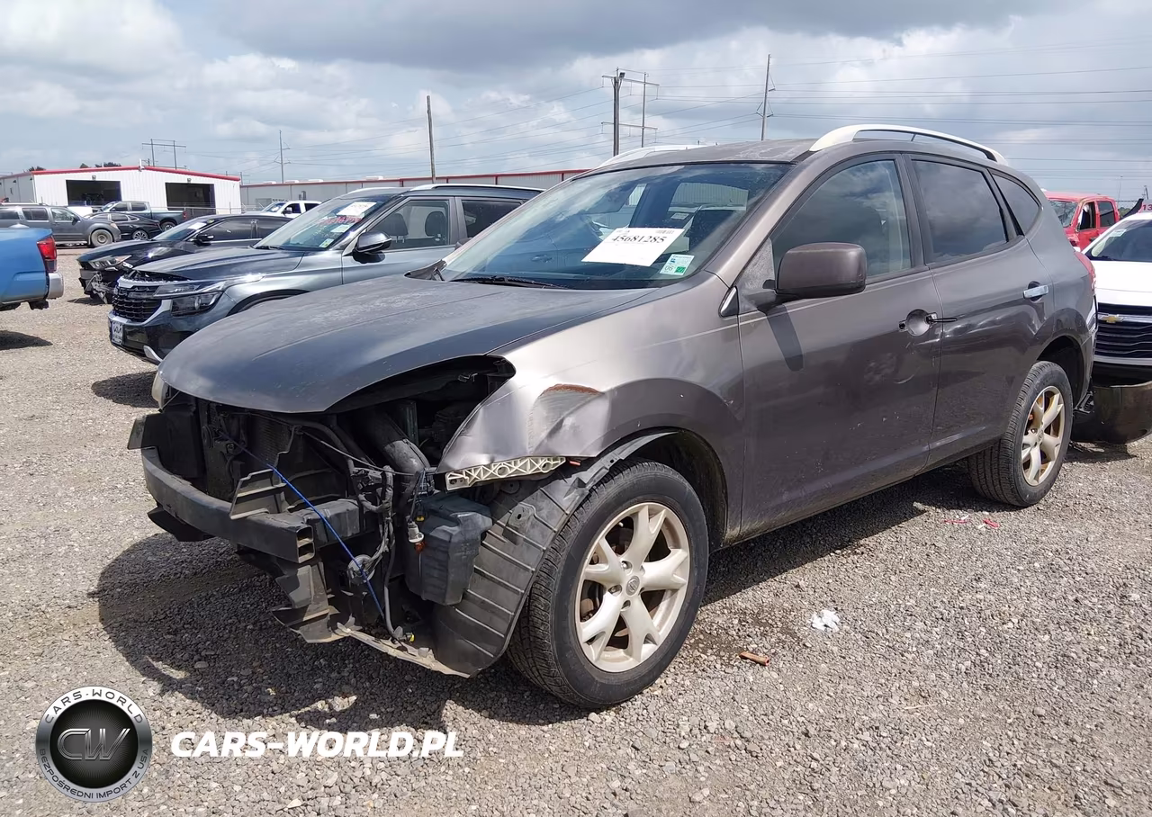 2010 Nissan Rogue Sl VIN:JN8AS5MT2AW502558 - 2