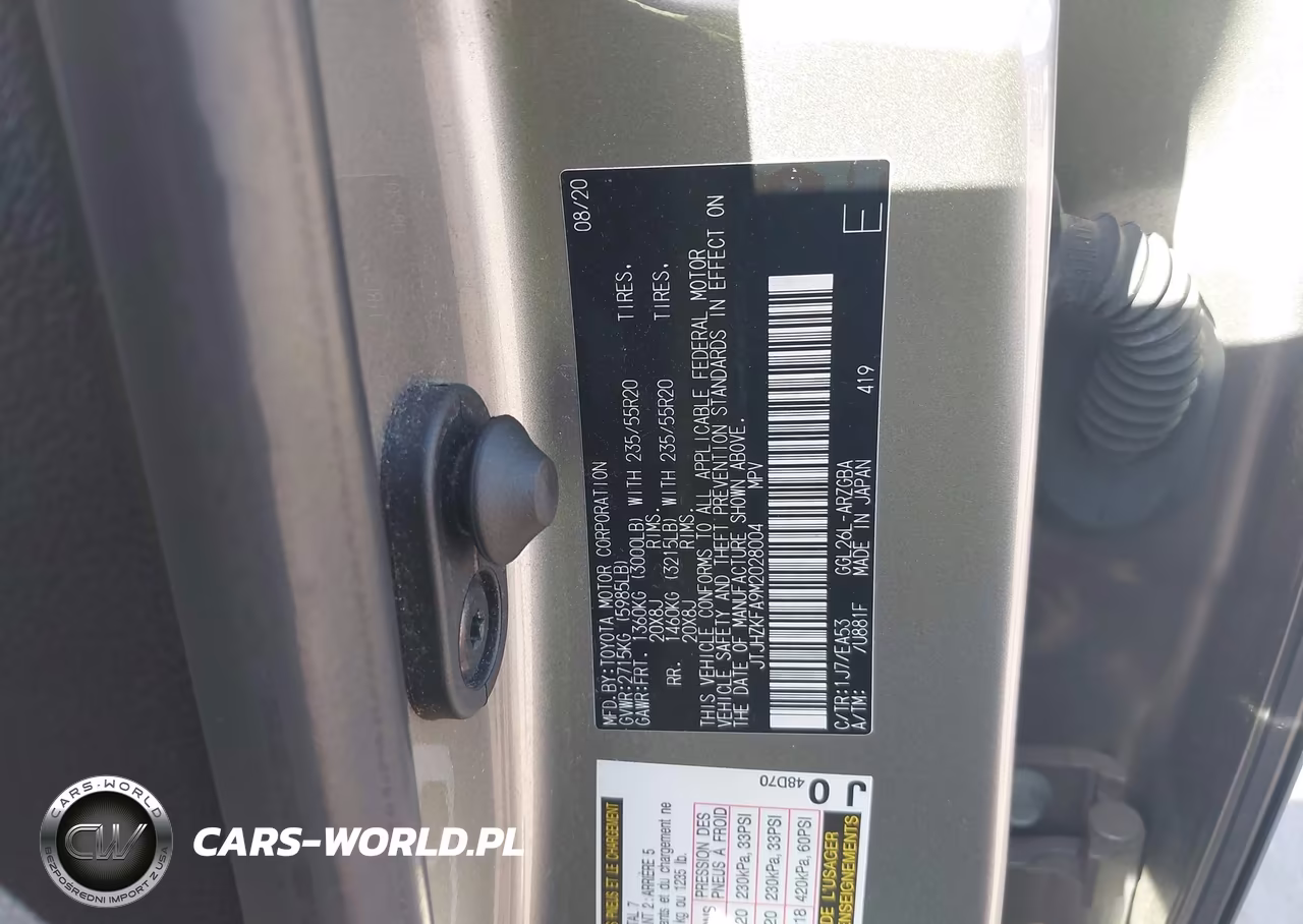 2021 Lexus Rx 350L VIN:JTJHZKFA9M2028004 - 9