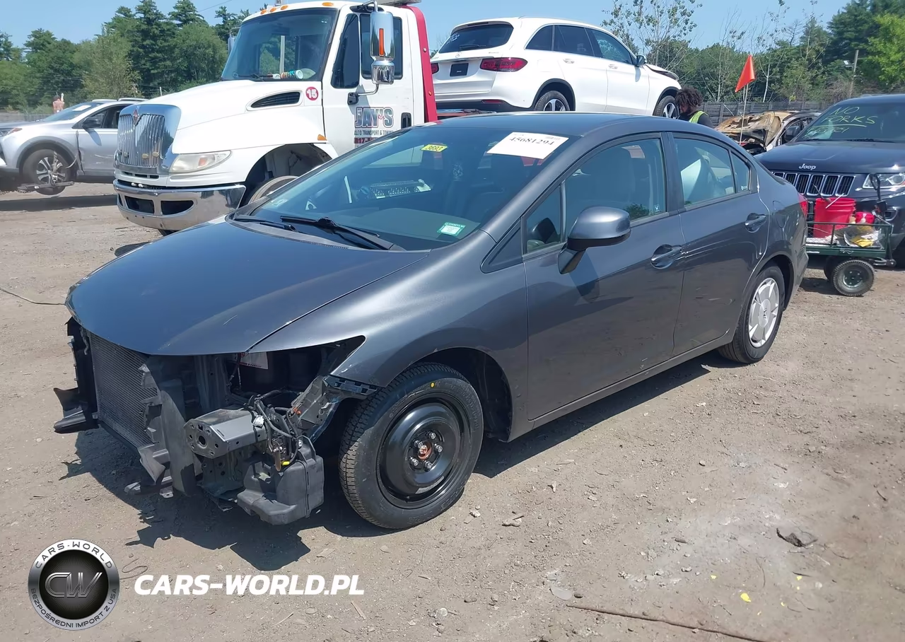 2012 Honda Civic Hf VIN:2HGFB2F61CH546965 - 2