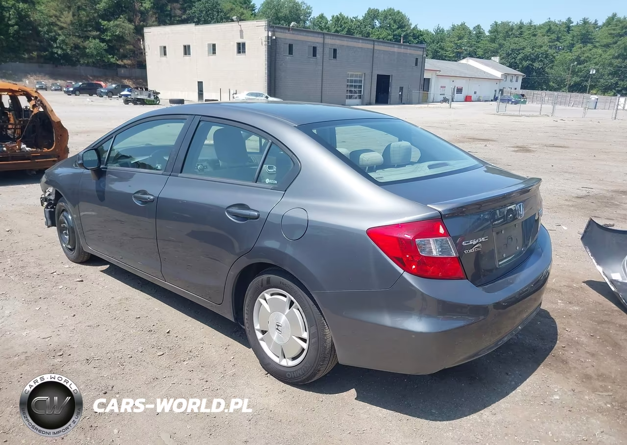 2012 Honda Civic Hf VIN:2HGFB2F61CH546965 - 3