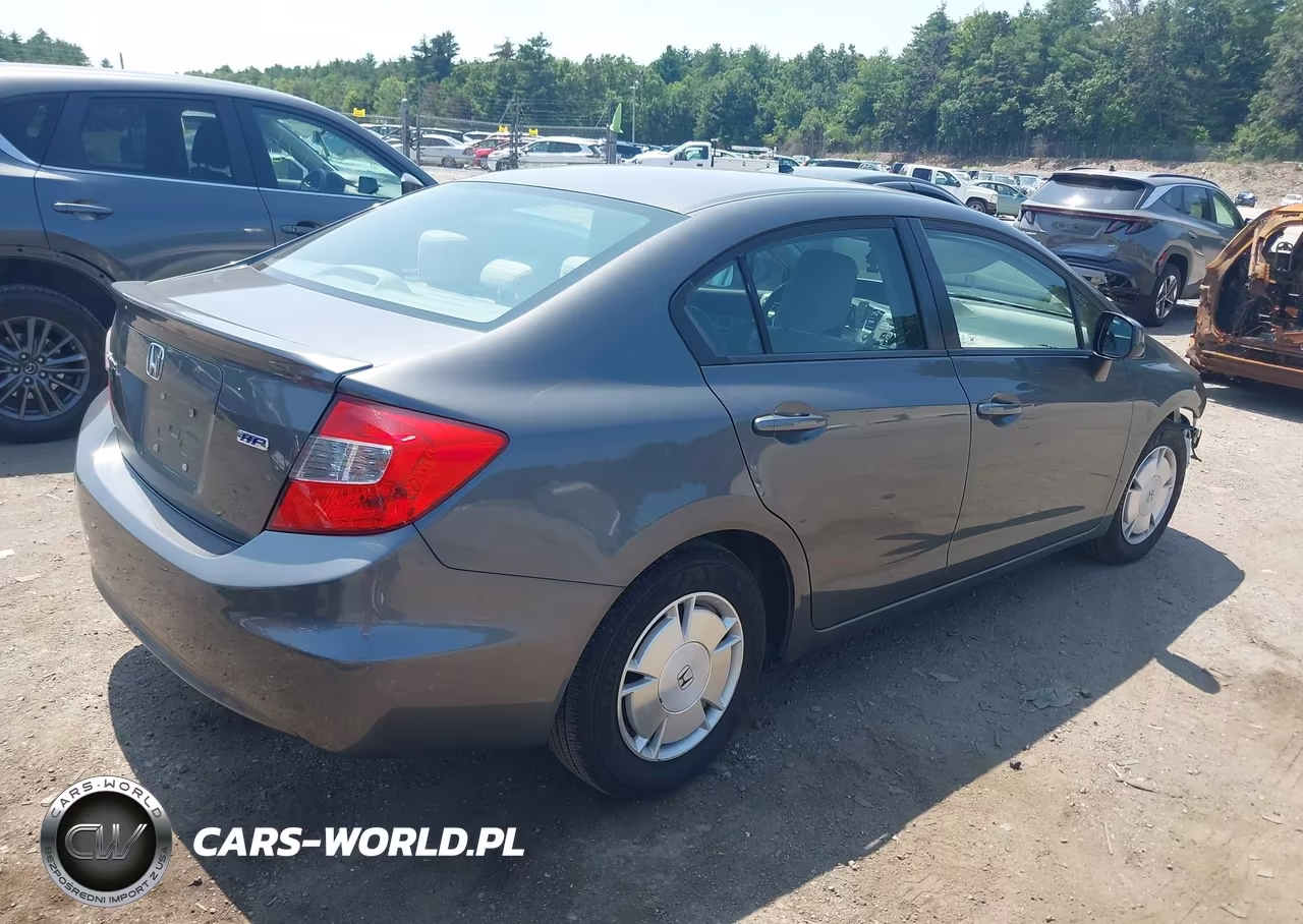 2012 Honda Civic Hf VIN:2HGFB2F61CH546965 - 4