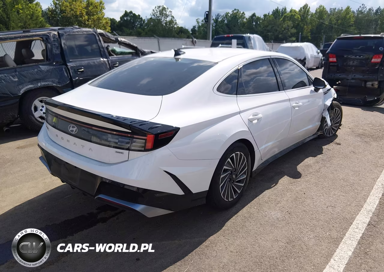 2025 Hyundai Sonata Hybrid Sel VIN:KMHL34JJ3SA122170 - 4