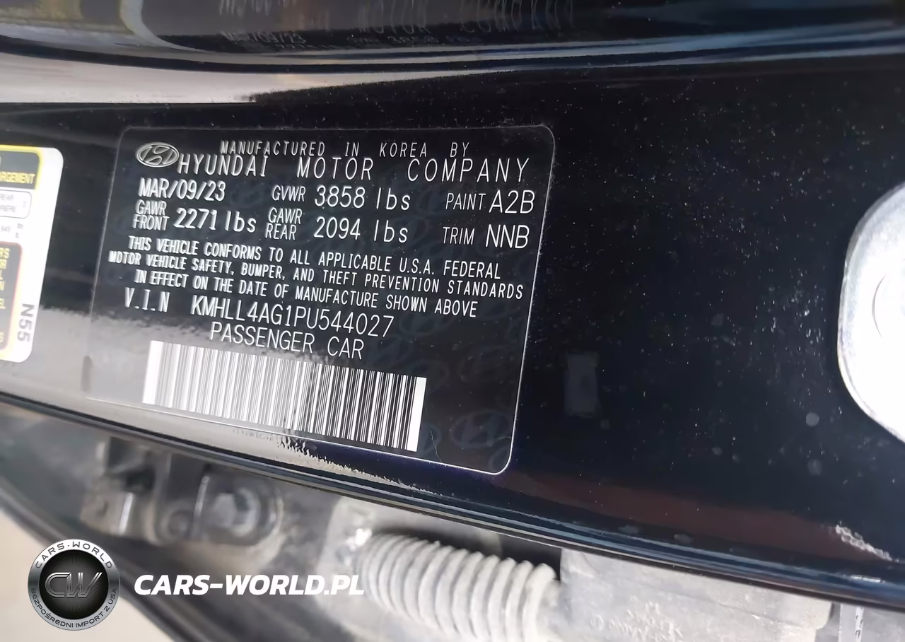 2023 Hyundai Elantra Se VIN:KMHLL4AG1PU544027 - 9