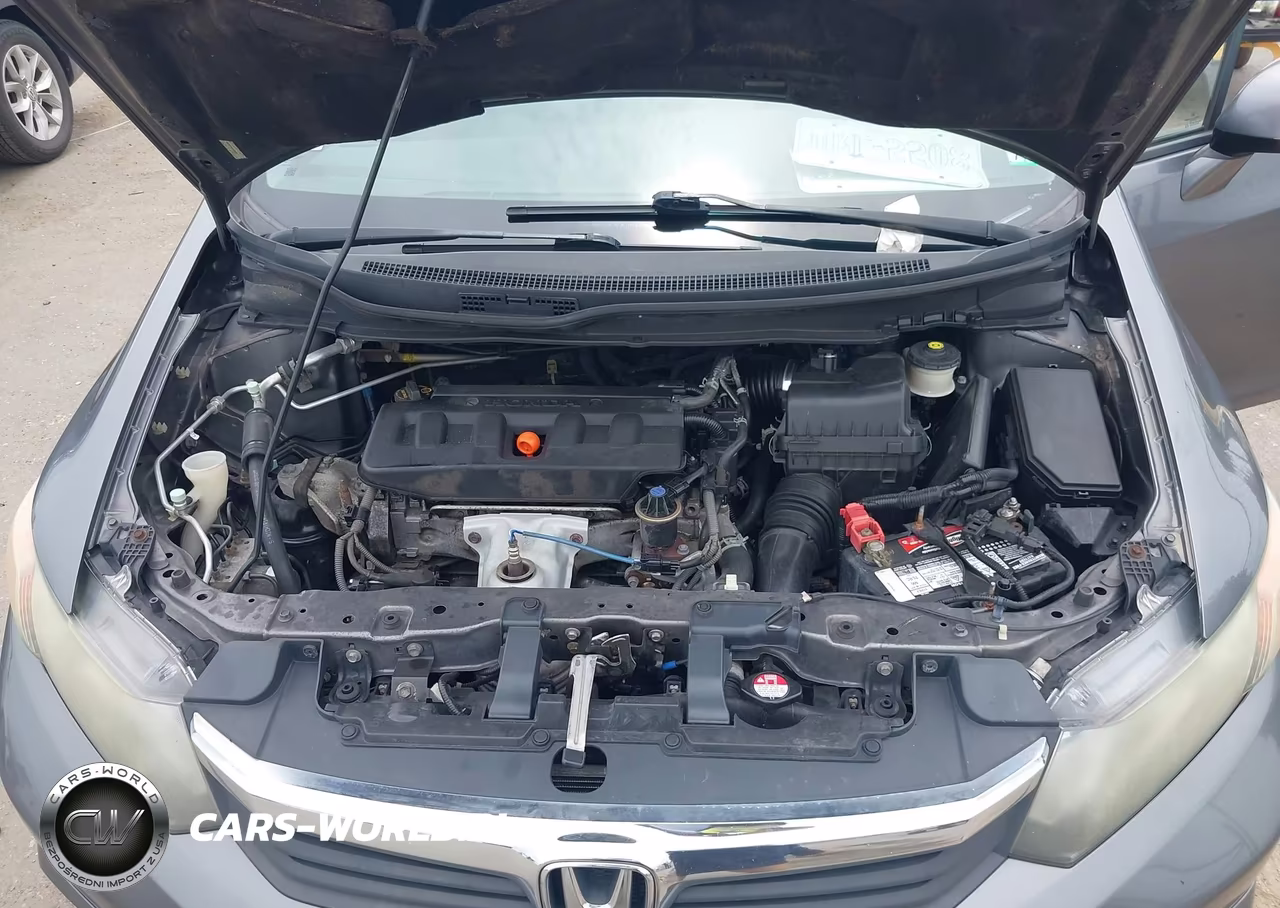 2012 Honda Civic Ex-L VIN:19XFB2F9XCE328320 - 10