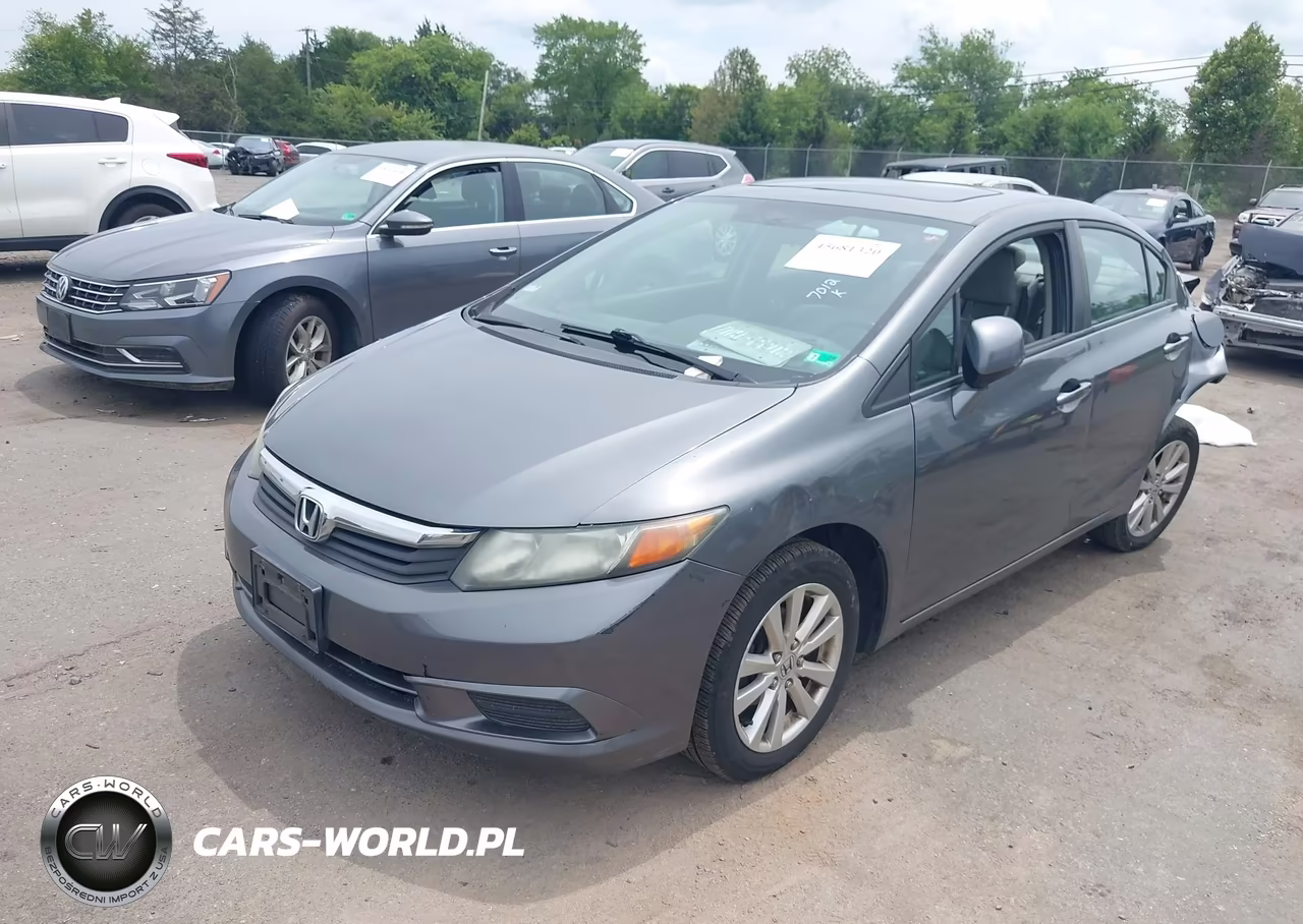 2012 Honda Civic Ex-L VIN:19XFB2F9XCE328320 - 2