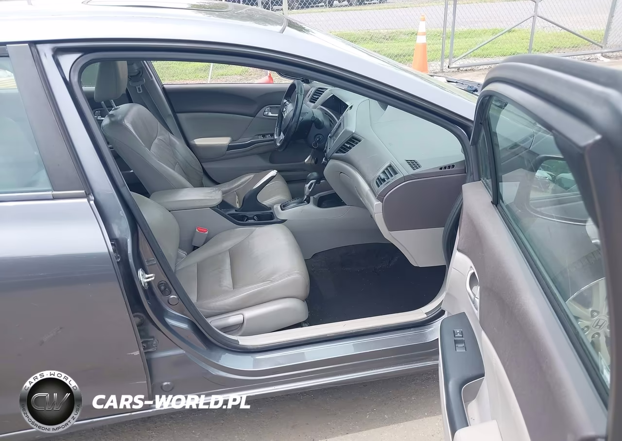 2012 Honda Civic Ex-L VIN:19XFB2F9XCE328320 - 5
