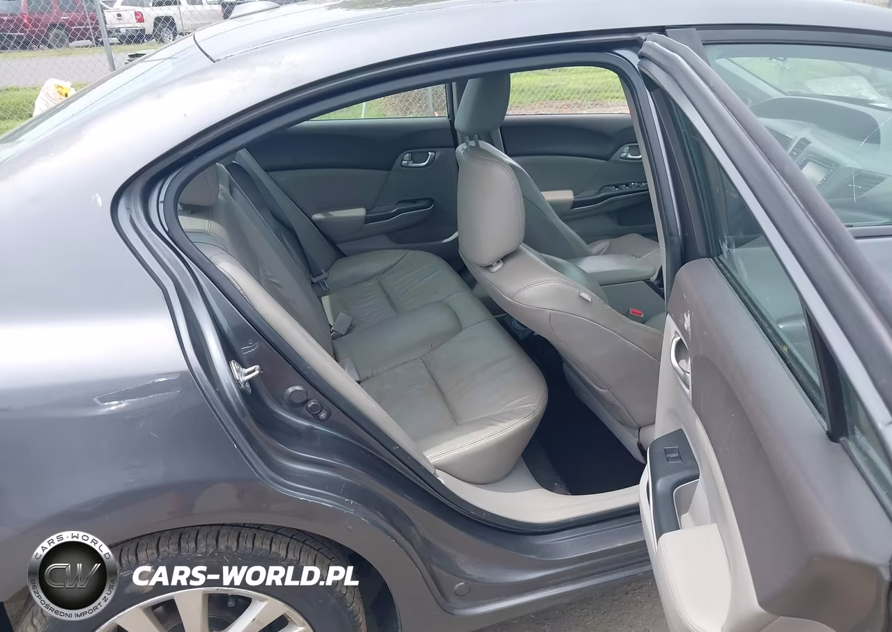 2012 Honda Civic Ex-L VIN:19XFB2F9XCE328320 - 8