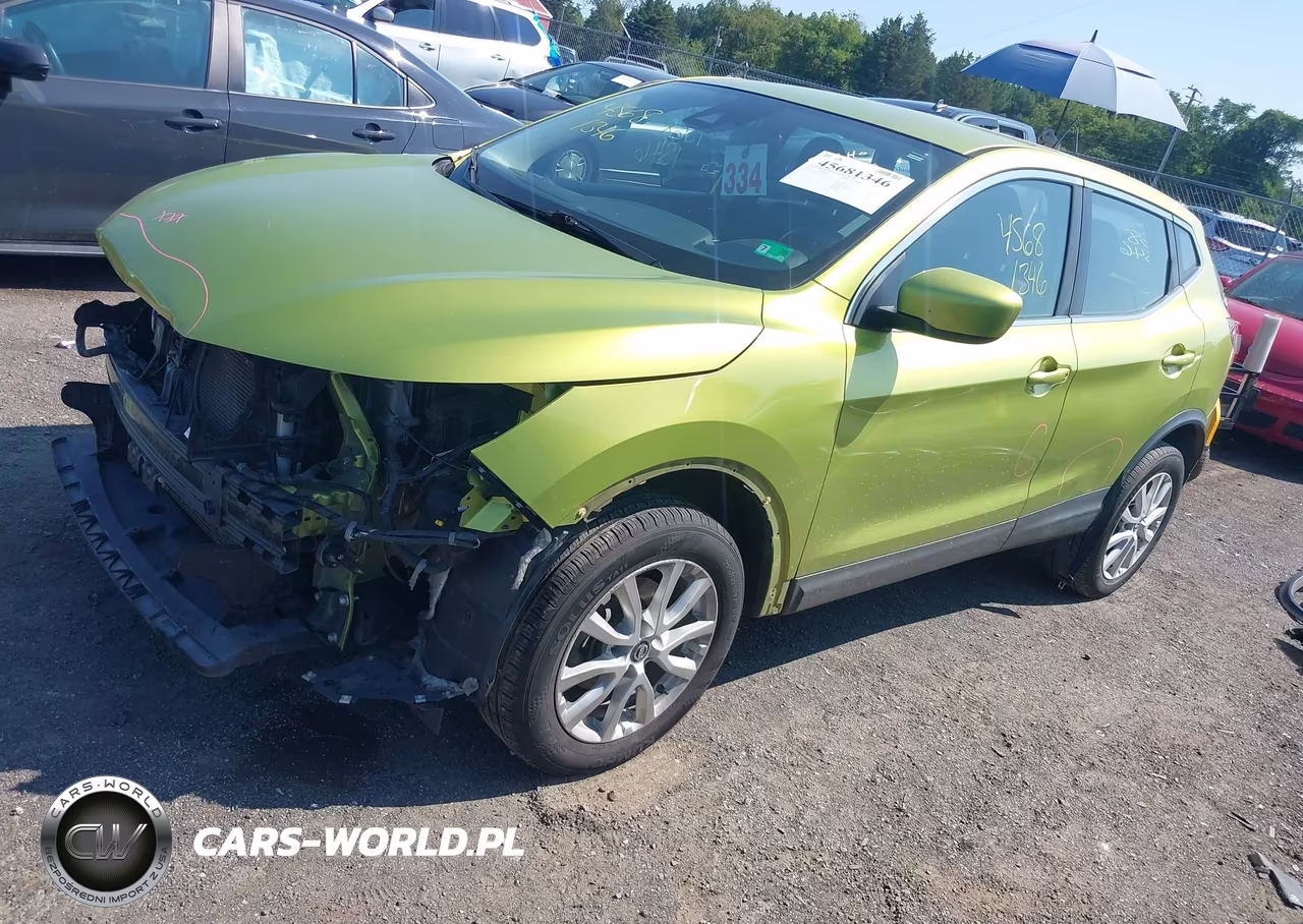 2020 Nissan Rogue Sport S Fwd Xtronic Cvt VIN:JN1BJ1CV6LW266467 - 2