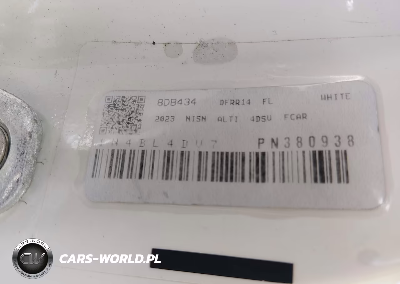 2023 Nissan Altima Sv Fwd VIN:1N4BL4DV7PN380938 - 9