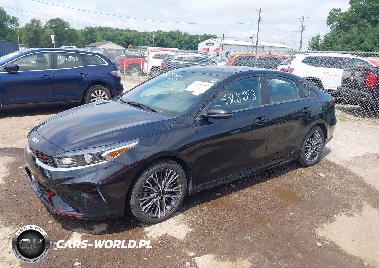 2022 Kia Forte Gt-Line VIN:3KPF54AD0NE438455 - 2