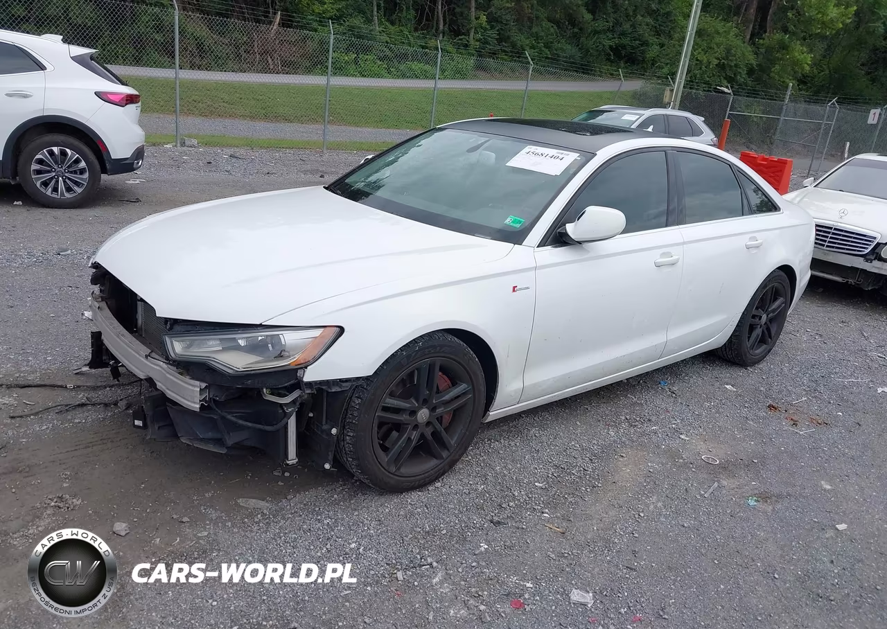 2012 Audi A6 3.0T Premium Plus VIN:WAUBGAFC4CN006237 - 2
