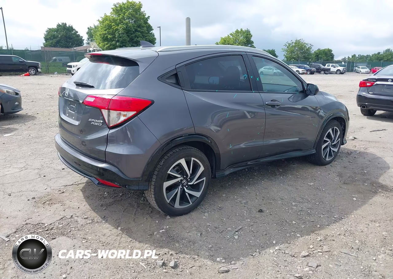 2019 Honda Hr-V Sport VIN:3CZRU6H15KG706854 - 4