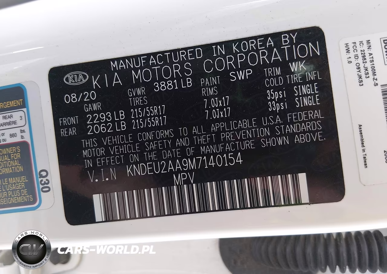 2021 Kia Seltos S VIN:KNDEU2AA9M7140154 - 9