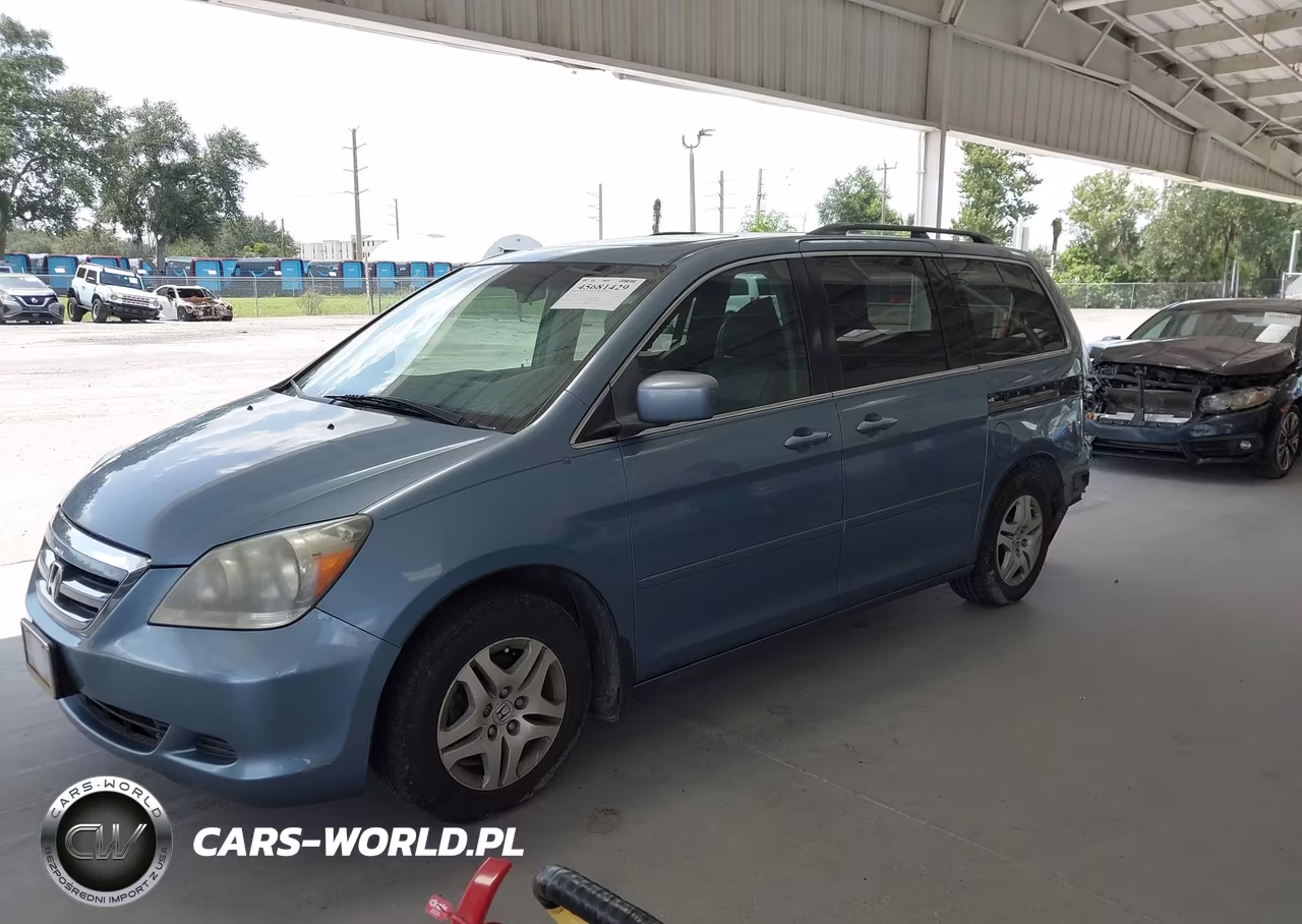 2007 Honda Odyssey Ex-L VIN:5FNRL38637B113851 - 2