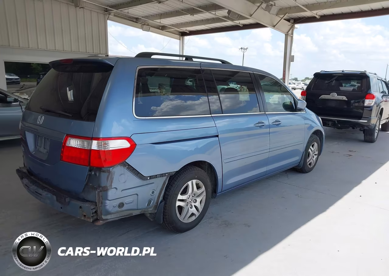 2007 Honda Odyssey Ex-L VIN:5FNRL38637B113851 - 4