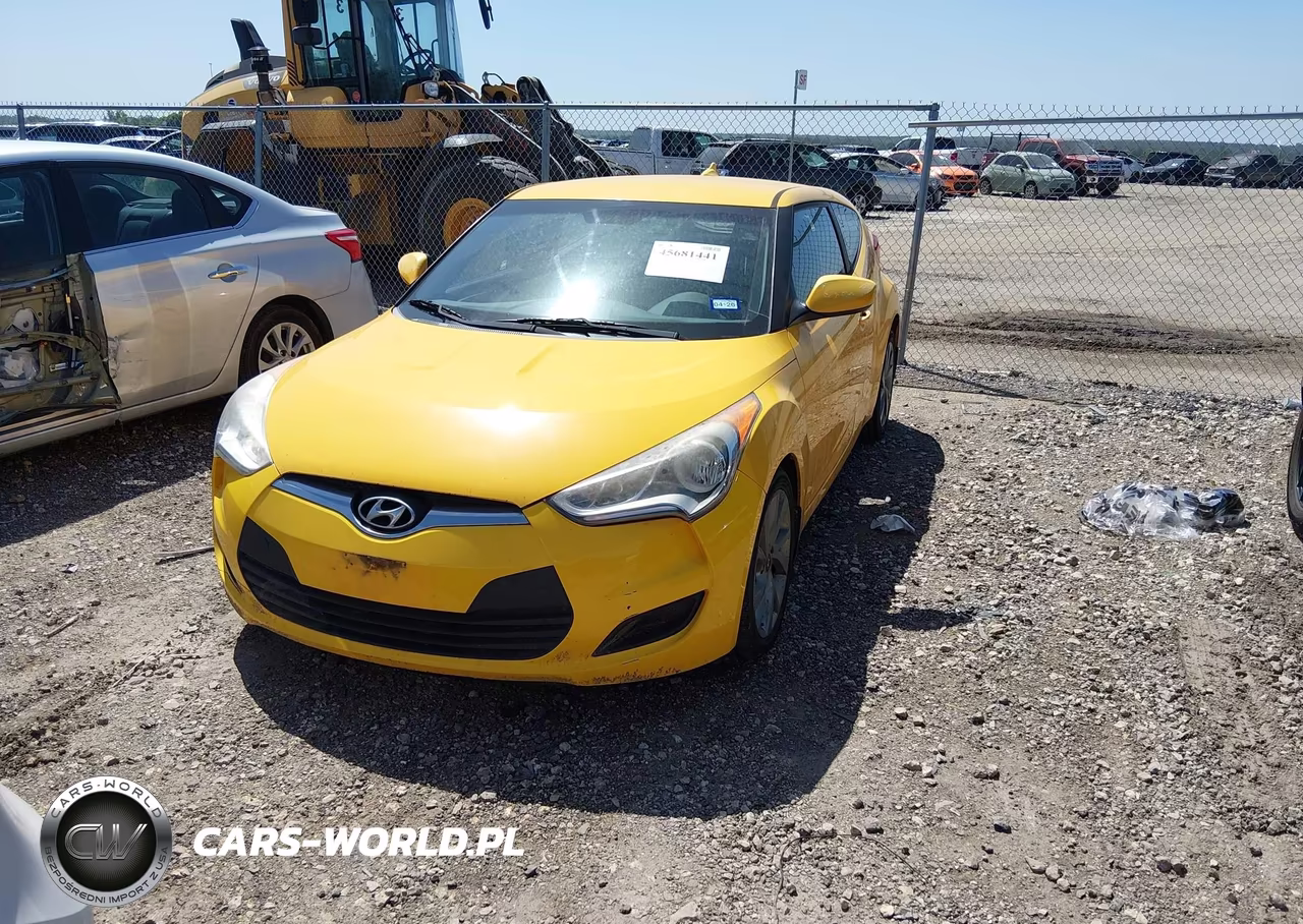 2016 Hyundai Veloster VIN:KMHTC6AD7GU279910 - 2