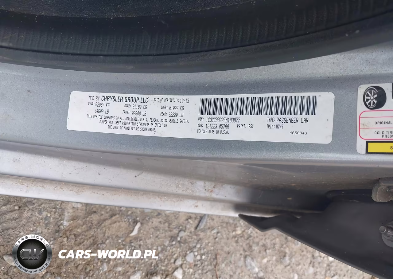 2014 Chrysler 200 Touring VIN:1C3CCBBG2EN183877 - 9