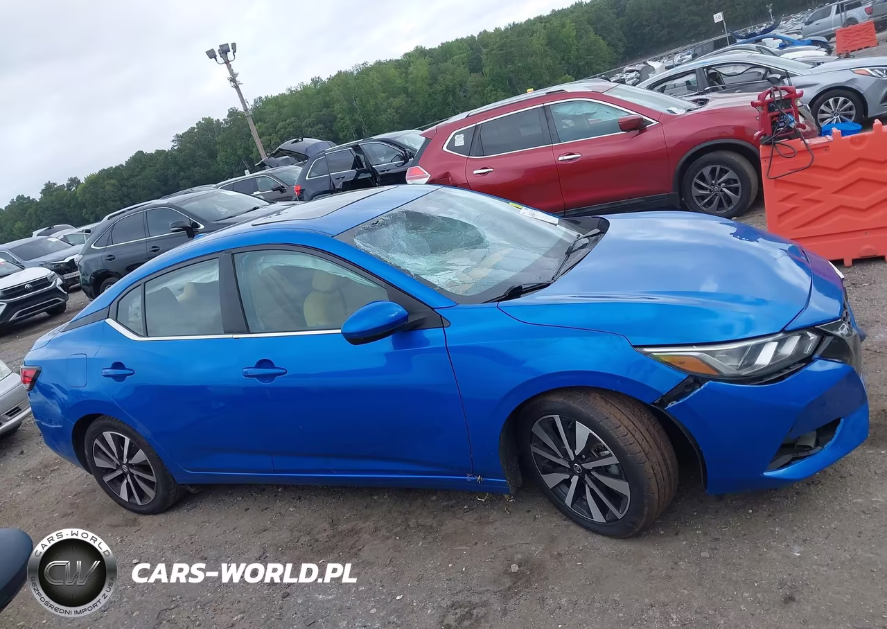 2021 Nissan Sentra Sv Xtronic Cvt VIN:3N1AB8CV2MY262783 - 14