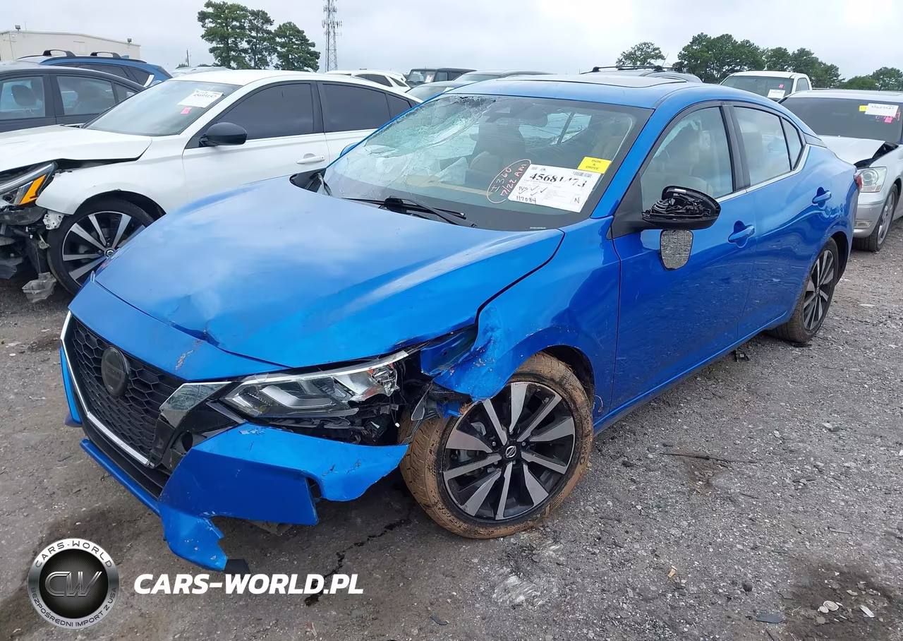 2021 Nissan Sentra Sv Xtronic Cvt VIN:3N1AB8CV2MY262783 - 2