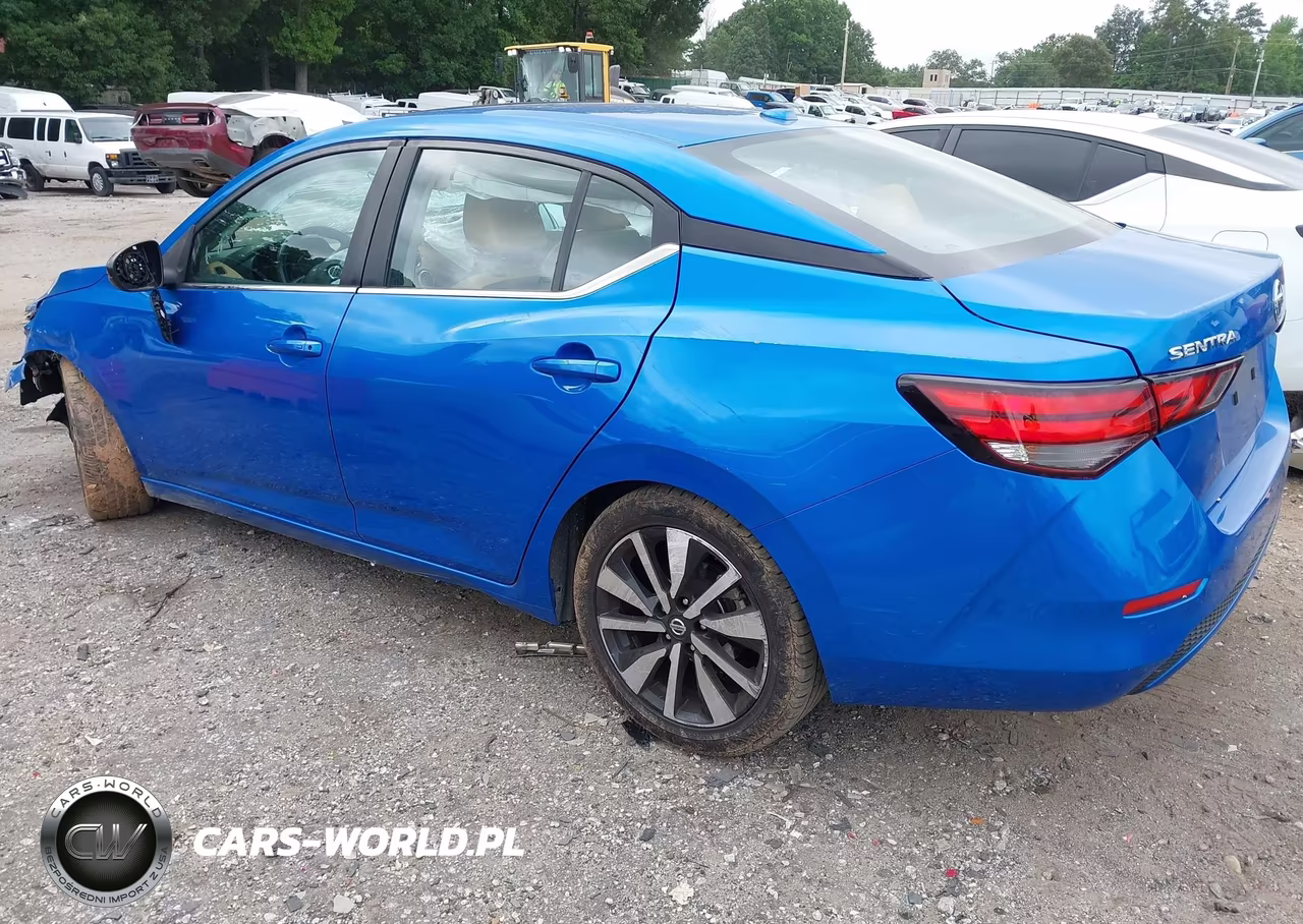 2021 Nissan Sentra Sv Xtronic Cvt VIN:3N1AB8CV2MY262783 - 3