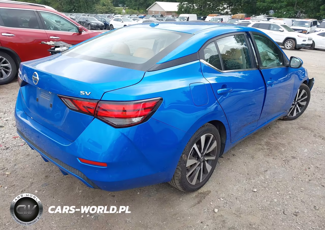 2021 Nissan Sentra Sv Xtronic Cvt VIN:3N1AB8CV2MY262783 - 4