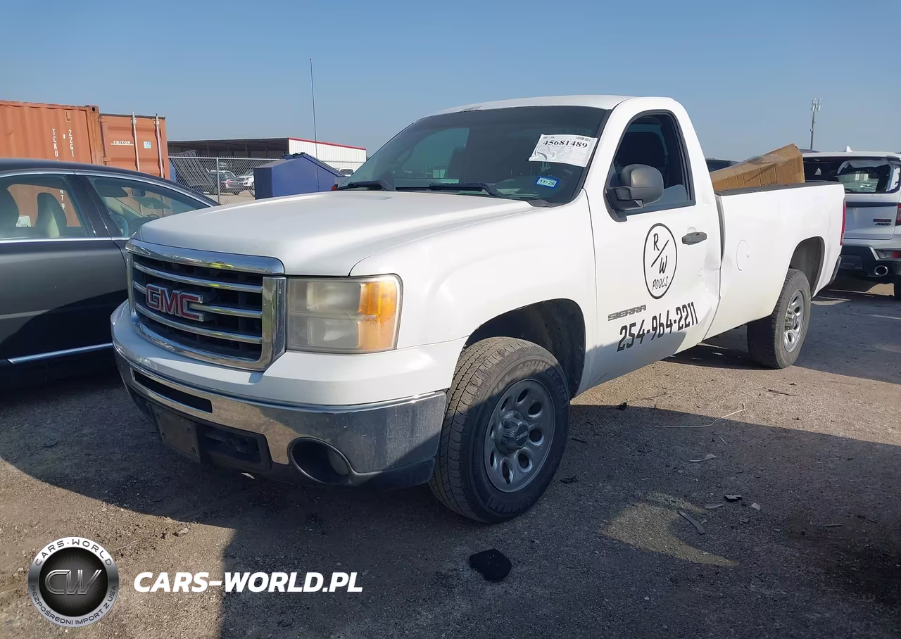 2012 GMC Sierra 1500 Work Truck VIN:1GTN1TEA2CZ250622 - 2