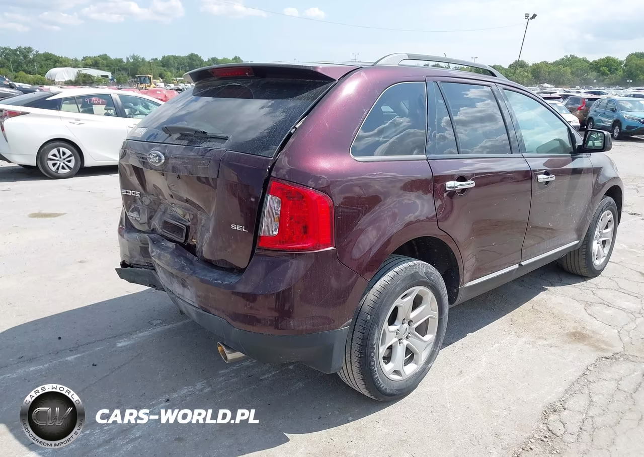 2011 Ford Edge Sel VIN:2FMDK3JC6BBA12074 - 4