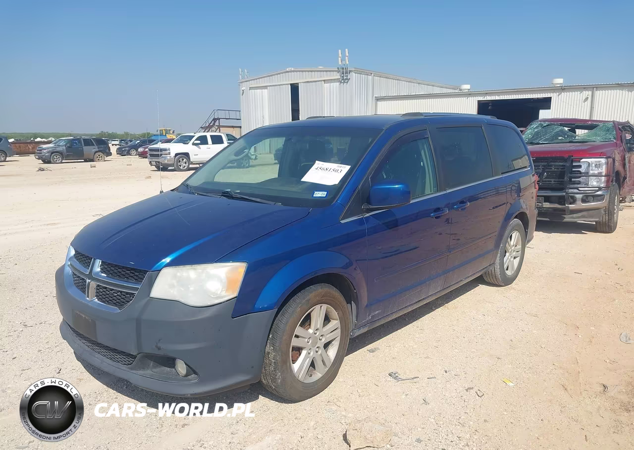 2011 Dodge Grand Caravan Crew VIN:2D4RN5DG0BR644221 - 2