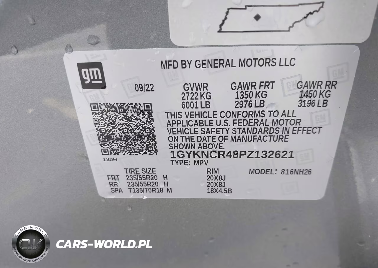 2023 Cadillac Xt5 Fwd Premium Luxury VIN:1GYKNCR48PZ132621 - 9