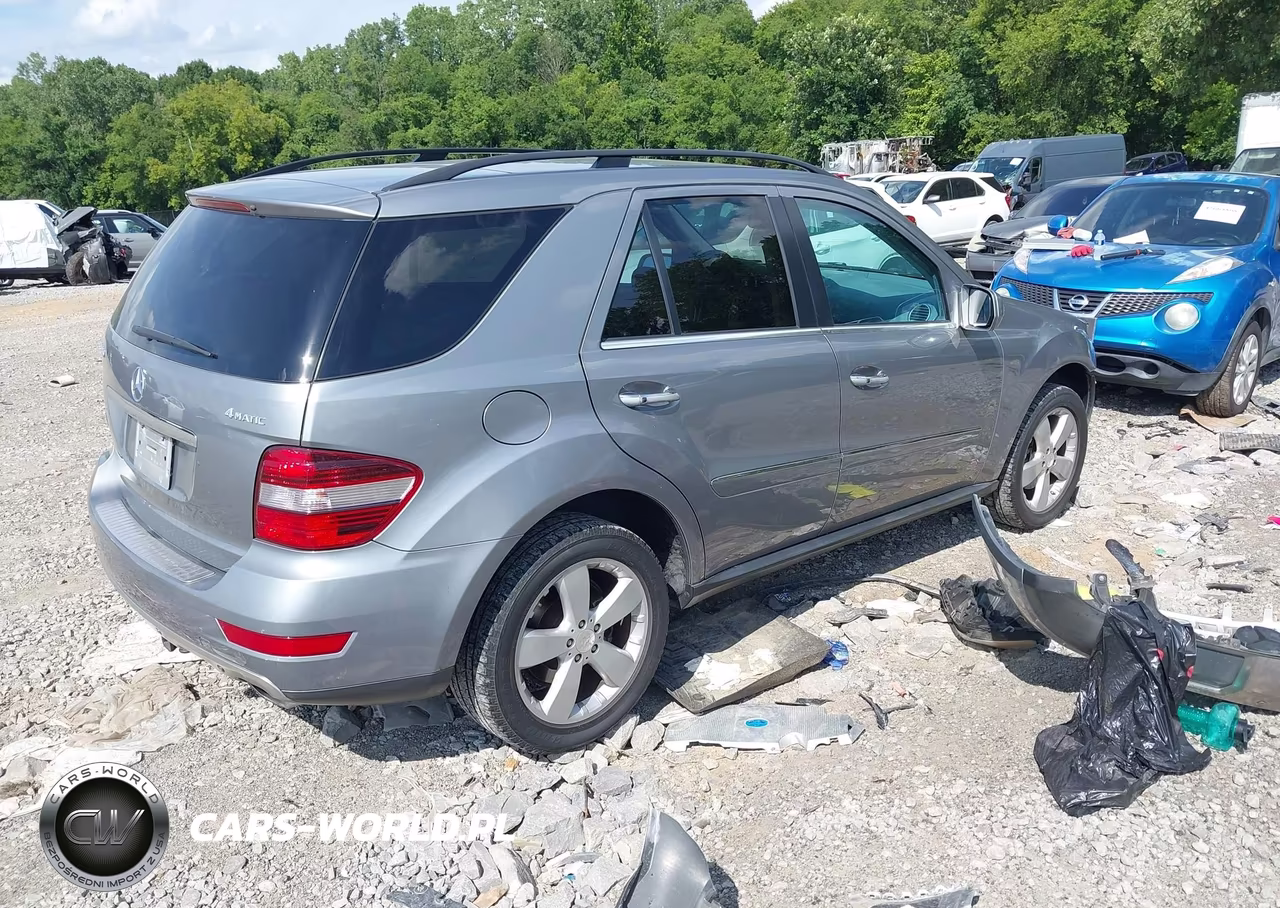 2010 Mercedes-Benz Ml 350 4Matic VIN:4JGBB8GB7AA561571 - 4