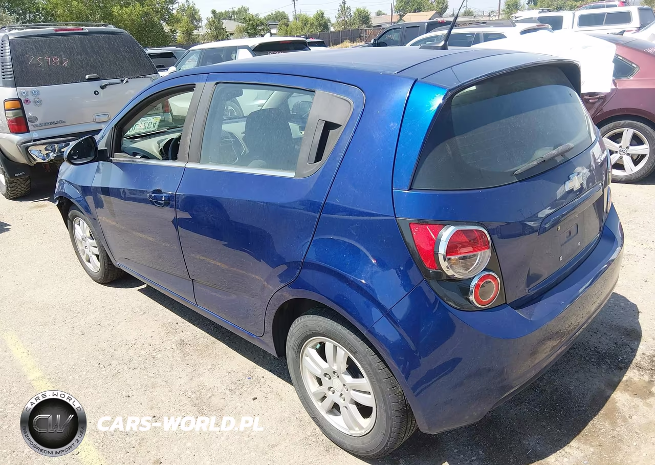 2013 Chevrolet Sonic Lt Manual VIN:1G1JD6SH5D4207697 - 3