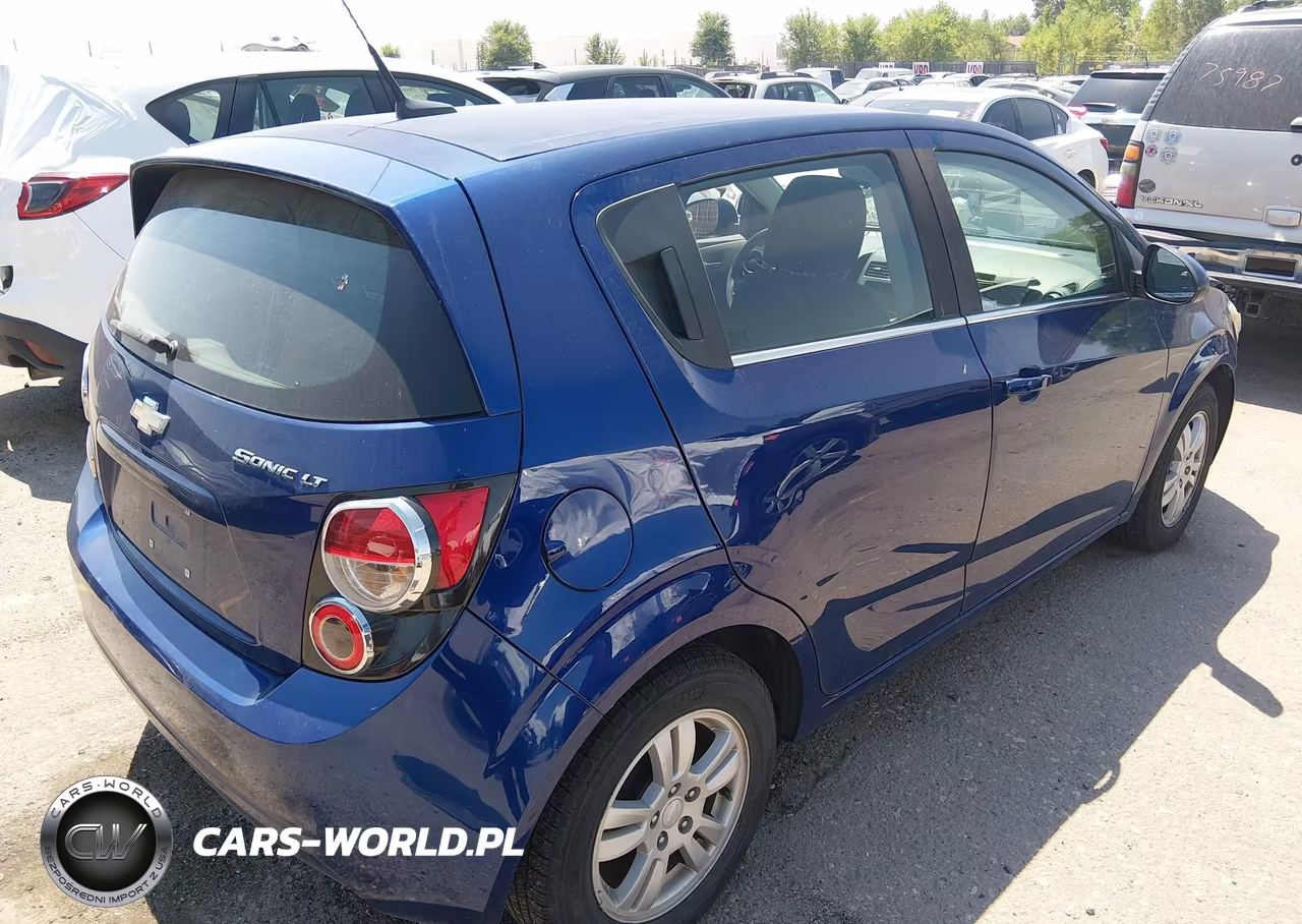 2013 Chevrolet Sonic Lt Manual VIN:1G1JD6SH5D4207697 - 4