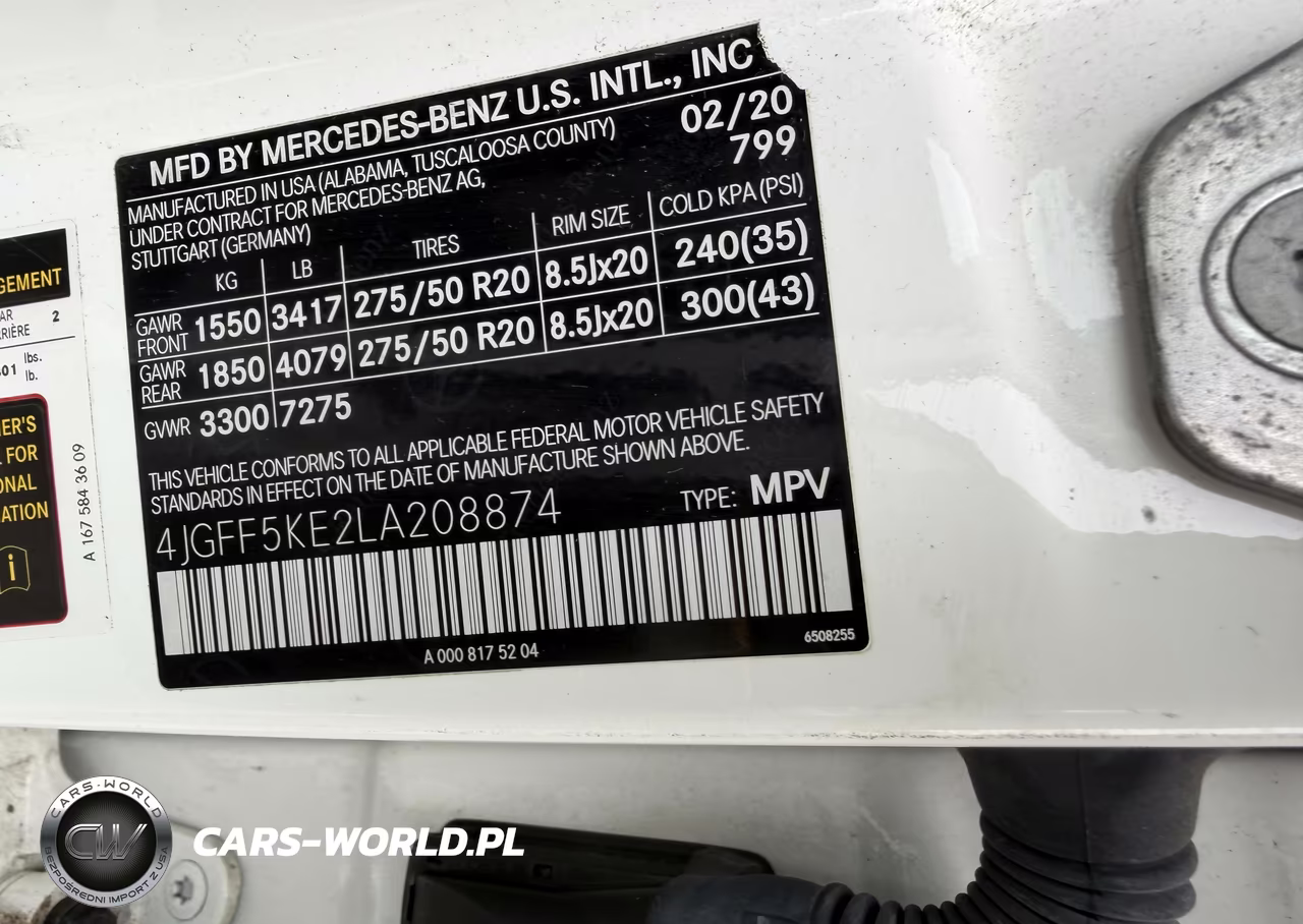 2020 Mercedes-Benz Gls 450 4Matic VIN:4JGFF5KE2LA208874 - 8