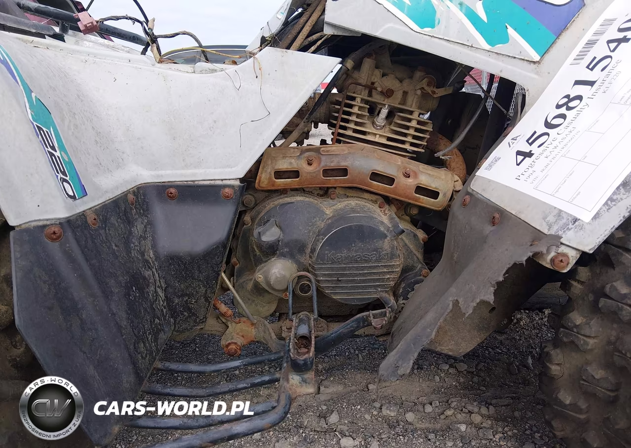 1994 Kawasaki Klf220 VIN:JKBLFBA11RB566710 - 8