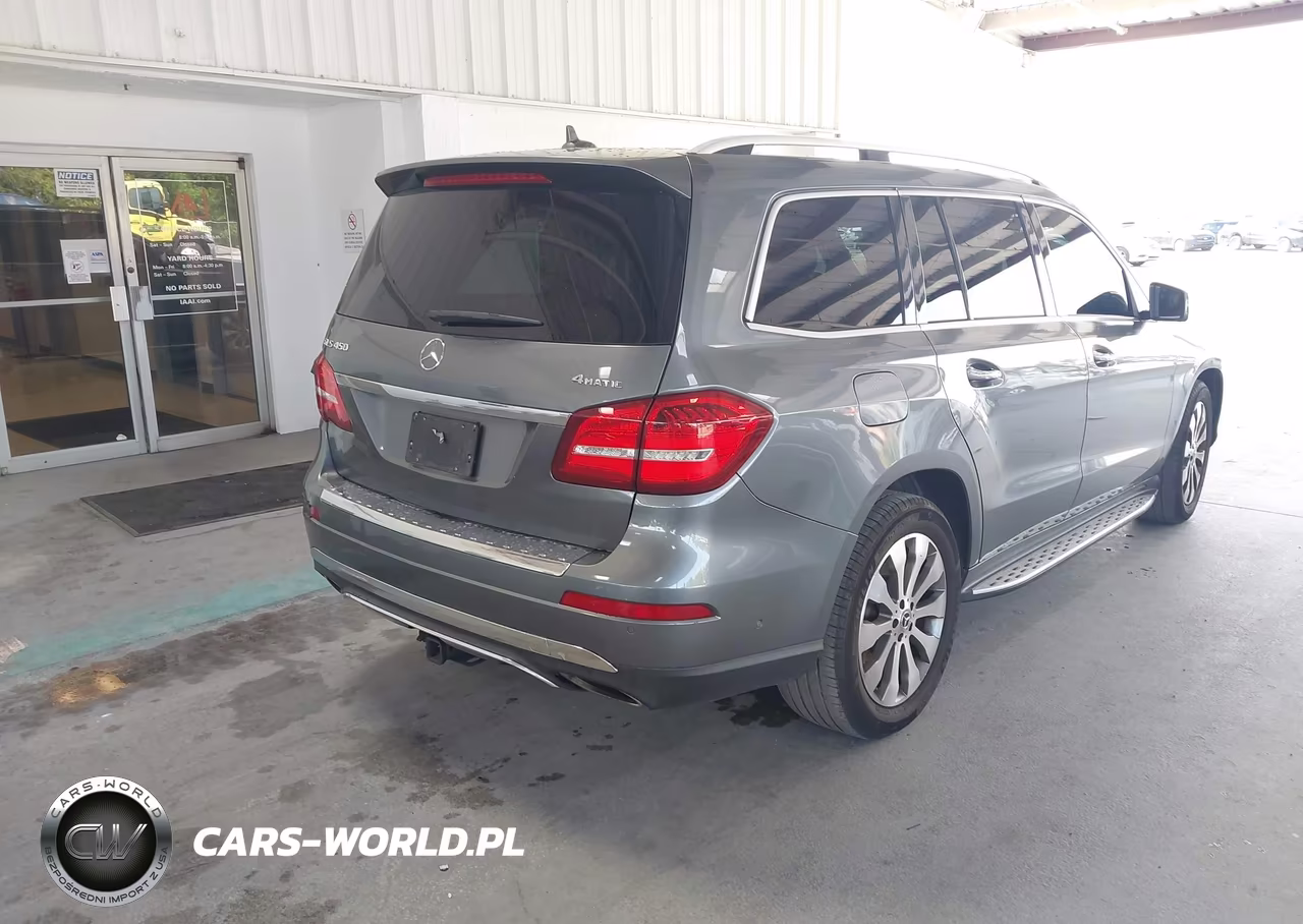 2017 Mercedes-Benz Gls 450 4Matic VIN:4JGDF6EE4HA936521 - 4