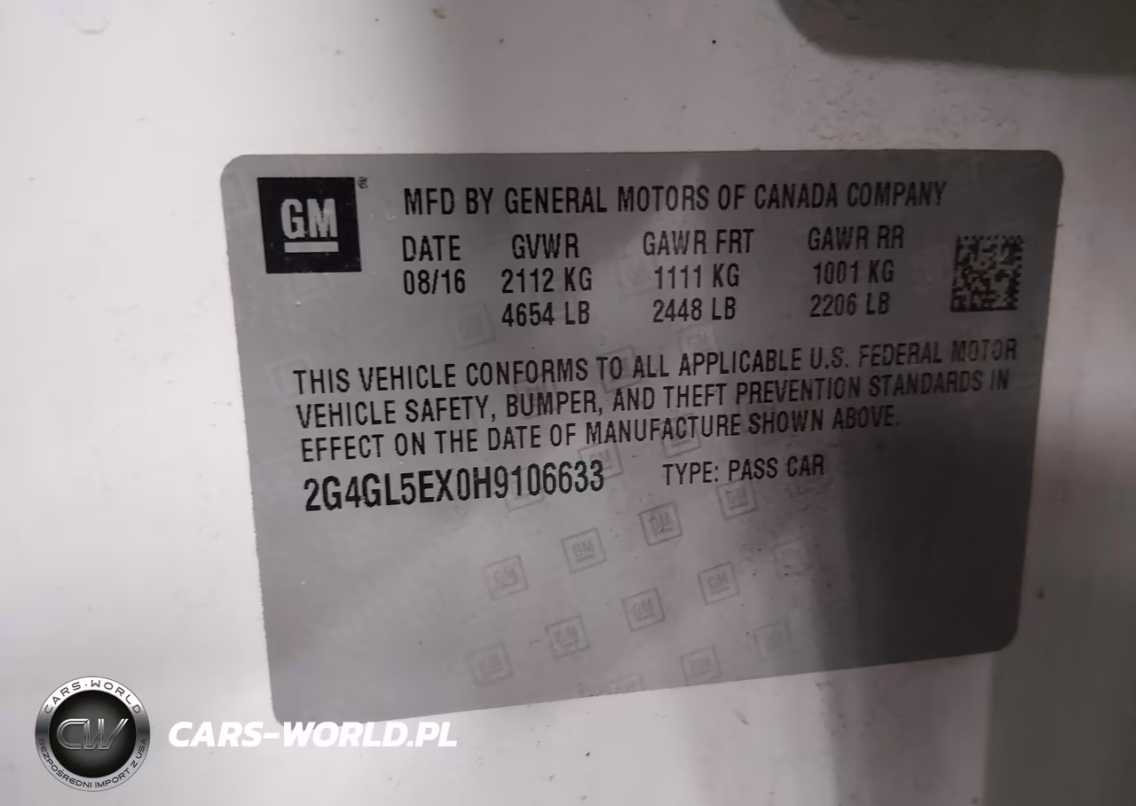 2017 Buick Regal Turbo Sport Touring VIN:2G4GL5EX0H9106633 - 9