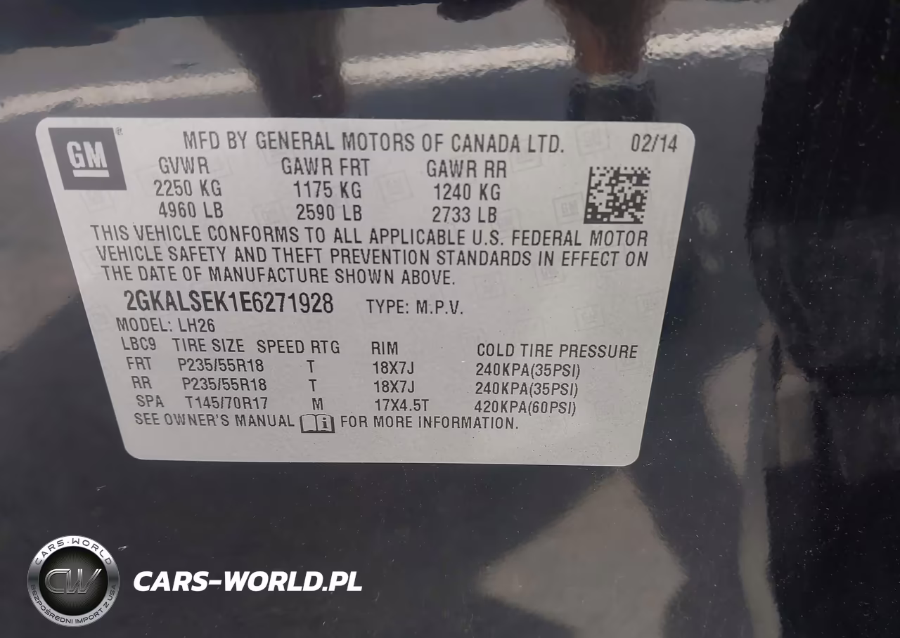2014 GMC Terrain Slt-1 VIN:2GKALSEK1E6271928 - 9