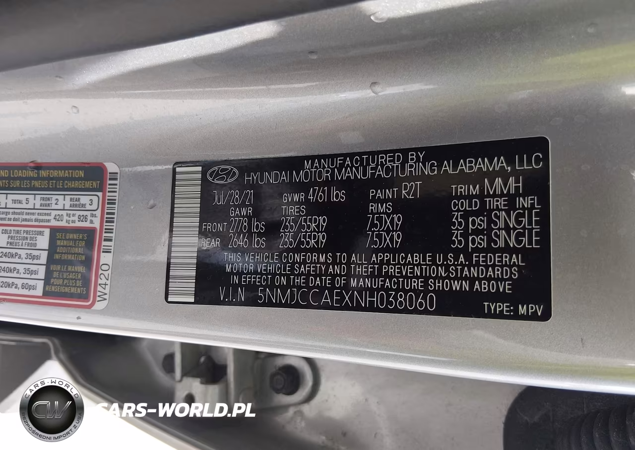 2022 Hyundai Tucson Sel VIN:5NMJCCAEXNH038060 - 9