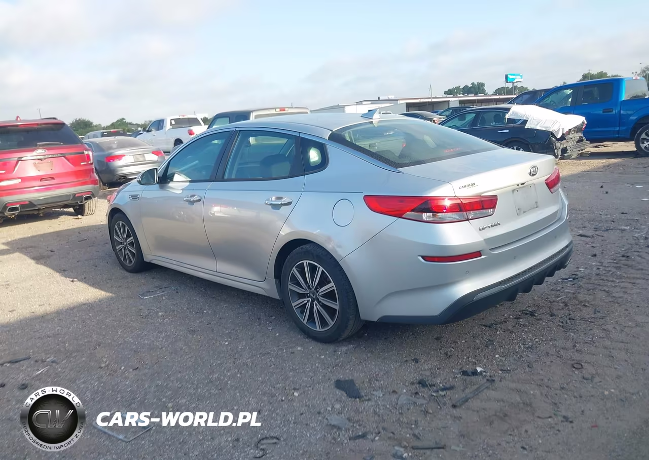 2019 Kia Optima Lx VIN:5XXGT4L39KG355513 - 3